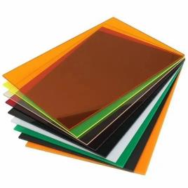 Transparent Polished Acrylic Sheet Offcut