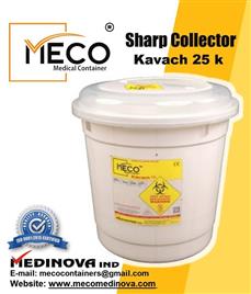Transparent Sharp Collector 25 Litre