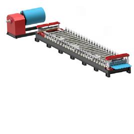 Trapezoidal Panel Roll Forming Machine
