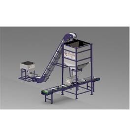 Tray Filling Machine with Elevator