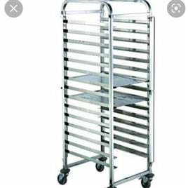 Heavy Duty Tray Rack Trolley