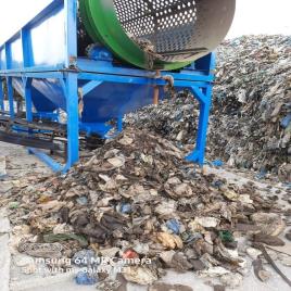 Trommel Drum Screen, Municipal Waste, 100-1000 Tpd