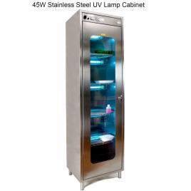 45W Stainless Steel UV Lamp Cabinet