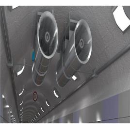 Tunnel Ventilation Jet Fan, 250mm