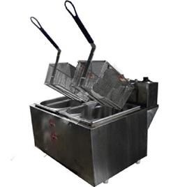 Twin Tank Electric Fryer Machine