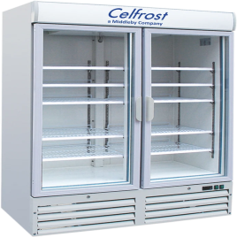 Two Door Showcase Freezer 1000L