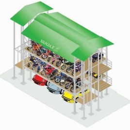 Two & Four Wheeler Parking Solution