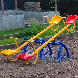 Outdoor Four Seater Seesaw