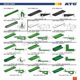 UHMWPE Wear Strip (Plain)