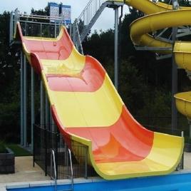 Customizable FRP Pool Slide (Red/Yellow)