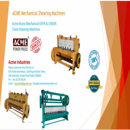 Two Millimeter Undercrank Shearing Machine