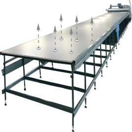 Unicut Cutting Table with Air Float