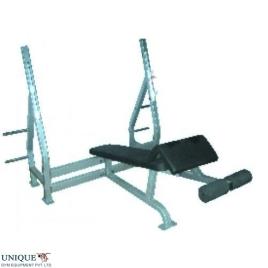 Unique Gym Decline Bench - Olympic