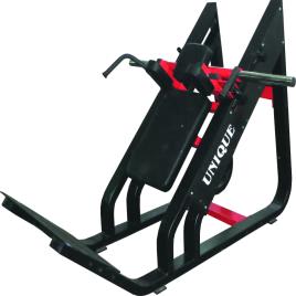 Unique Gym Mild Steel Hack Squat Machine