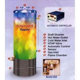 Aquahot Storage Gas Water Heater, One Year Warranty