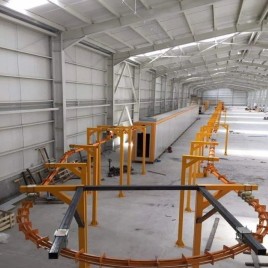 Automatic Steel Four Wheel Overhead Conveyor (400 kg/point)