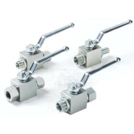 500 Bar Threaded Hydraulic Ball Valve, Industrial KHB