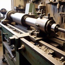 Second-hand Industrial Lathe