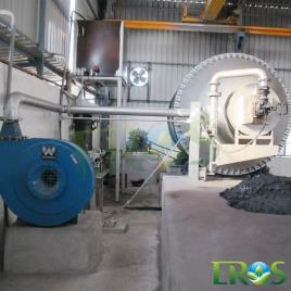 Used Lead Acid Battery Rotary Furnace