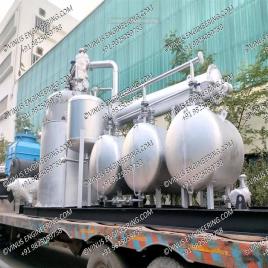 Used Lube Oil Recycle Plant Semi Automatic