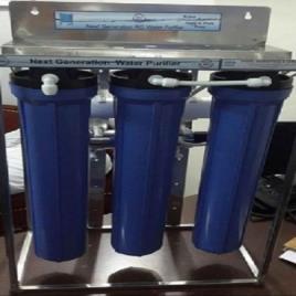 UV+UF 100 LPH Water Filter IB SS Body