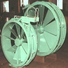 Variable Inlet Vane Control Damper