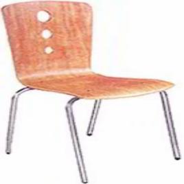 Outdoor Polished SS Chair with Italian Seat