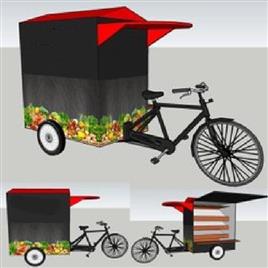 Vegetable Food Cart Equipment