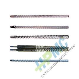 Vented Screw and Barrel for Reprocessing