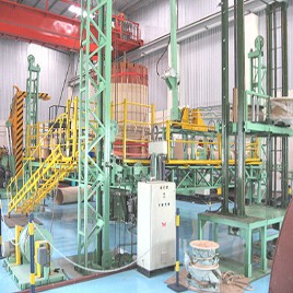 CWV Series Vertical Coil Winding Machine - Pit & Floor Type