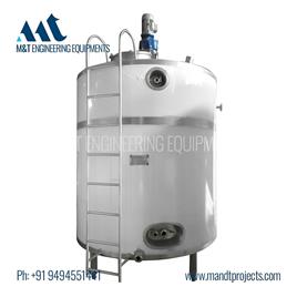 Vertical Milk Storage Tank Machine