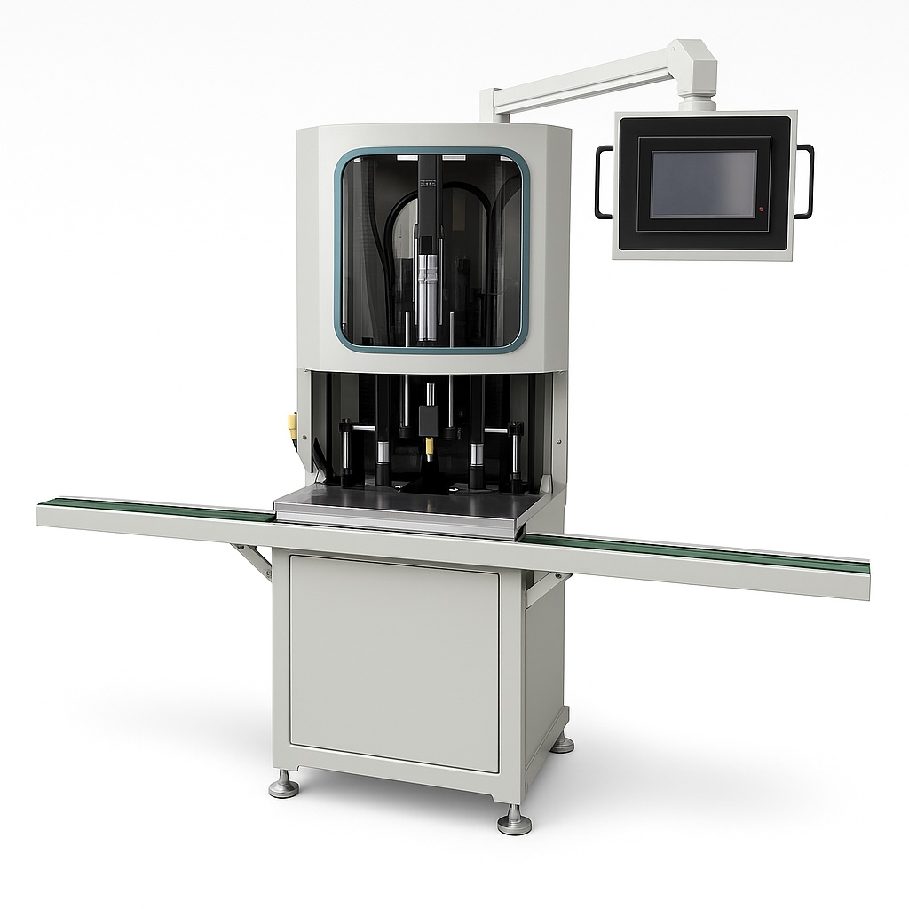 Mild Steel UPVC Window CNC Cleaning Machine