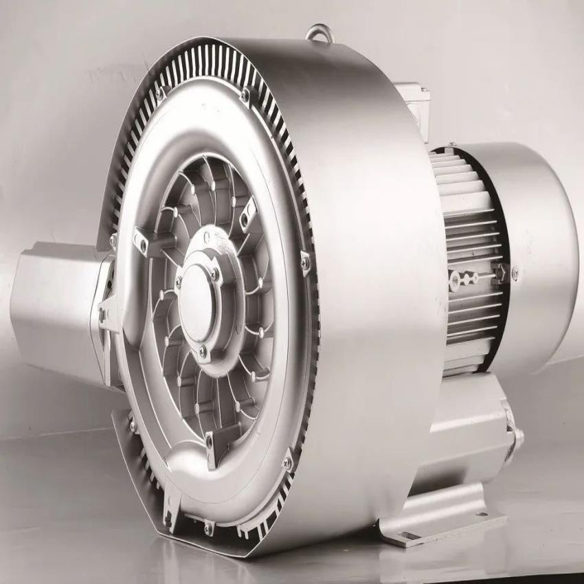 0.75 Alluminium Dual STAGE SIDE CHANNEL BLOWER for Vacuum