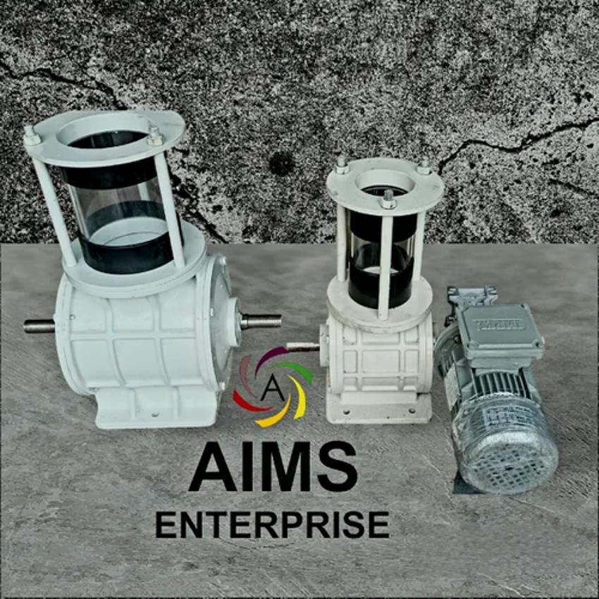 1 HP Geared Motor Airlock Feeder