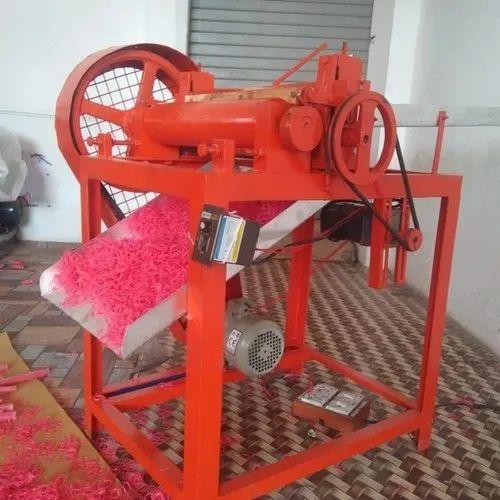 1 HP Rubber Band Cutter Machine, 26 kg/Hr