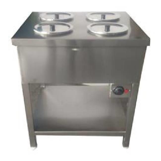 1 HP Stainless Steel Restaurant Food Warmer Machine, 220V