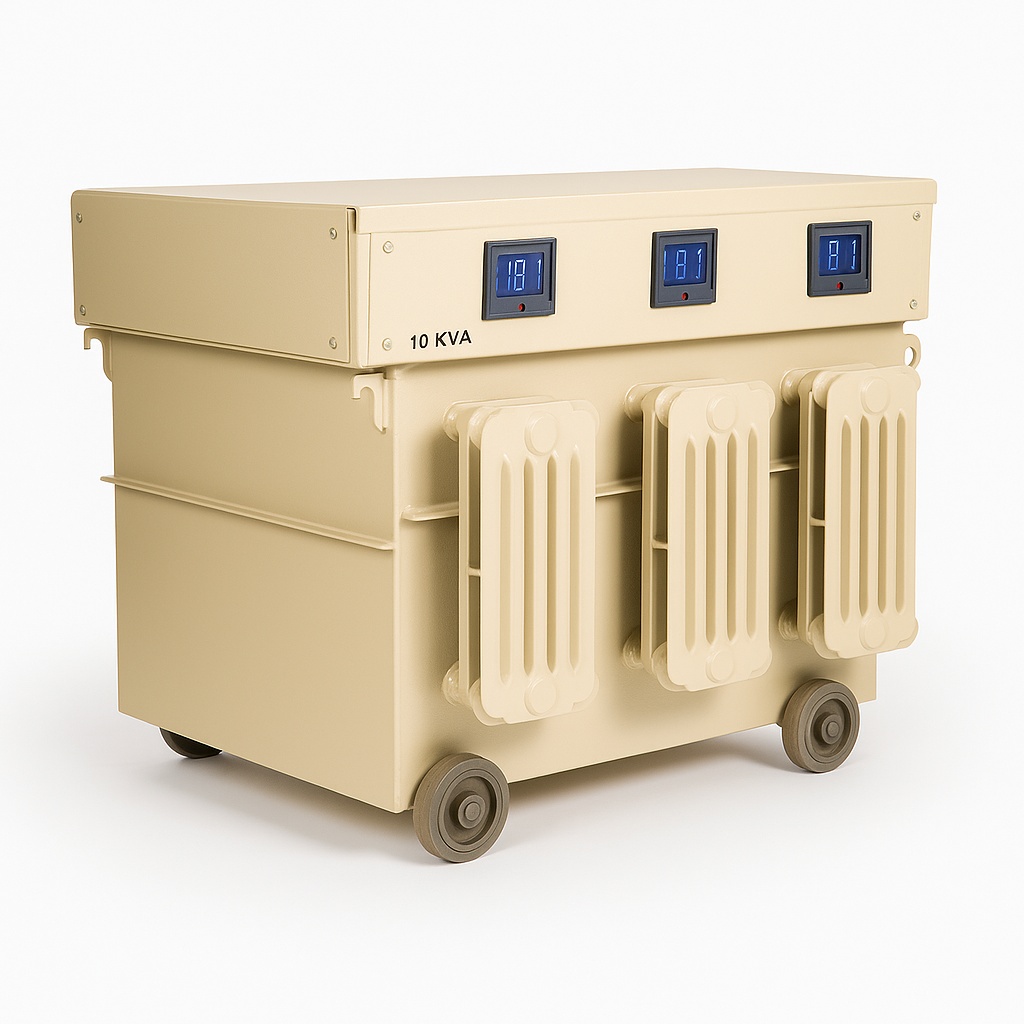 10 KVA Air Cooled Three Phase Servo Machine