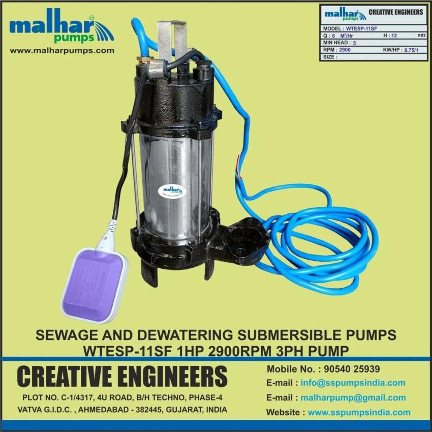10 Meter Submersible Sludge Pump