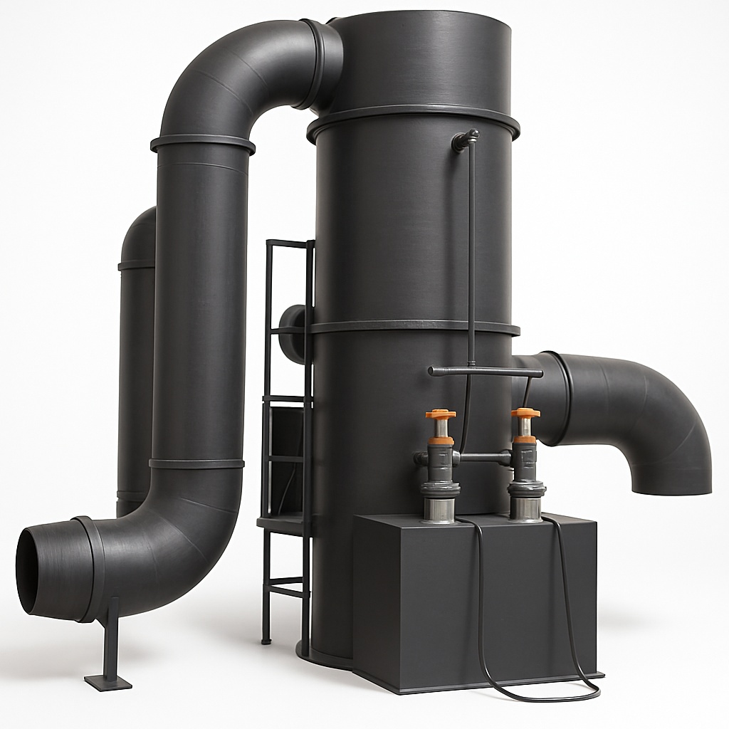 PP FRP Industrial Ducting