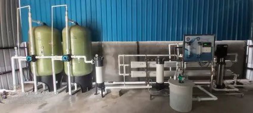 Industrial Water Purification Plant 100 LPH