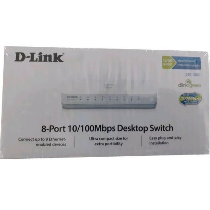 100 Mbps 8 Port Desktop Switch