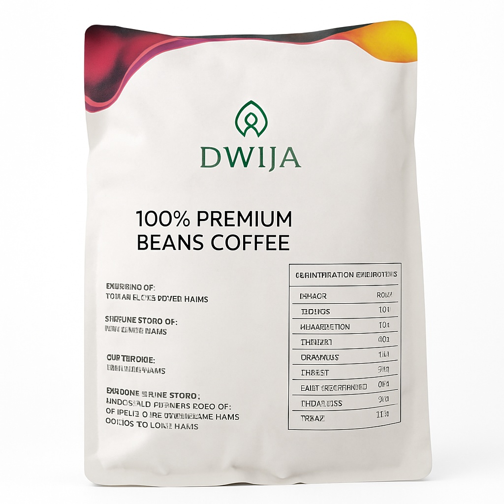 Premium Coffee Beans Packet