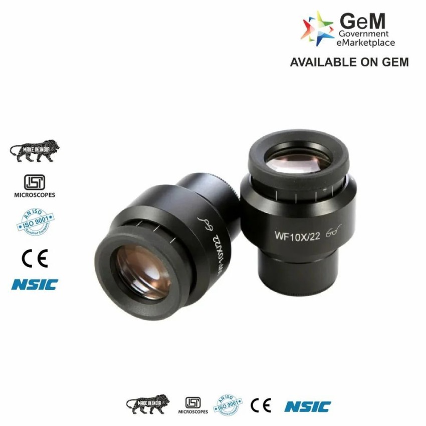 10x/22MM Wide Field Microscope Eyepiece