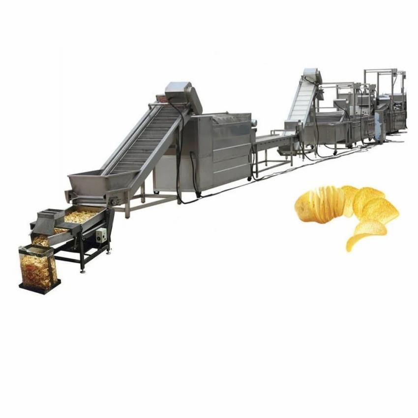 12 HP Automatic Potato Chips Machine