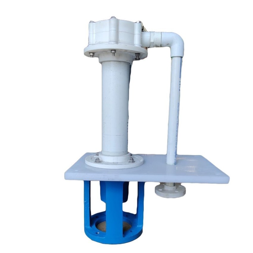 12 Meter Polypropylene PVDF Vertical Pump, 6000 Lph