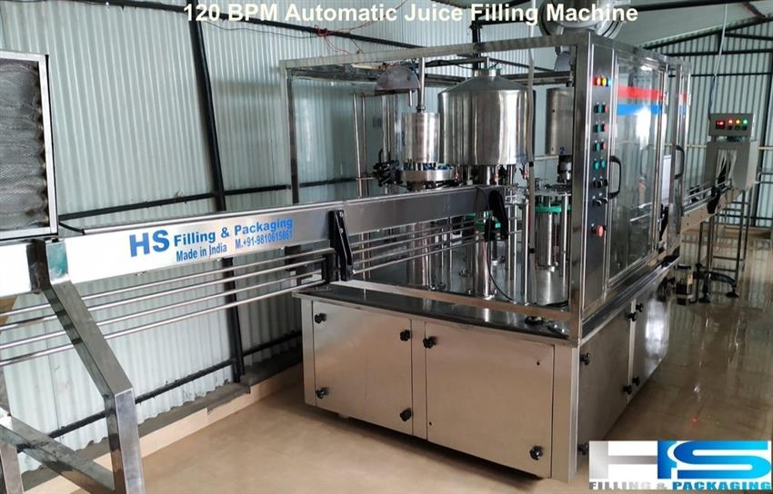 120 BPM Automatic Juice Filler