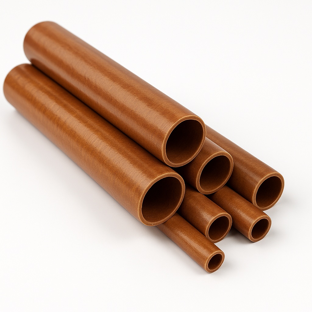 12.5mm Phenolic Cotton Round Transformer Tubes