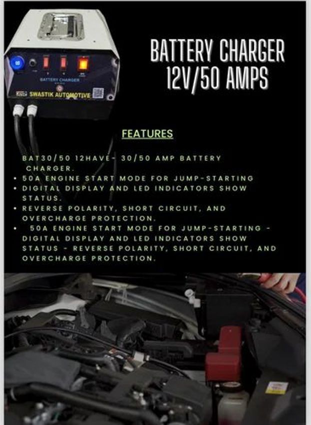 12V 30A Car Bike Battery Charging Machine