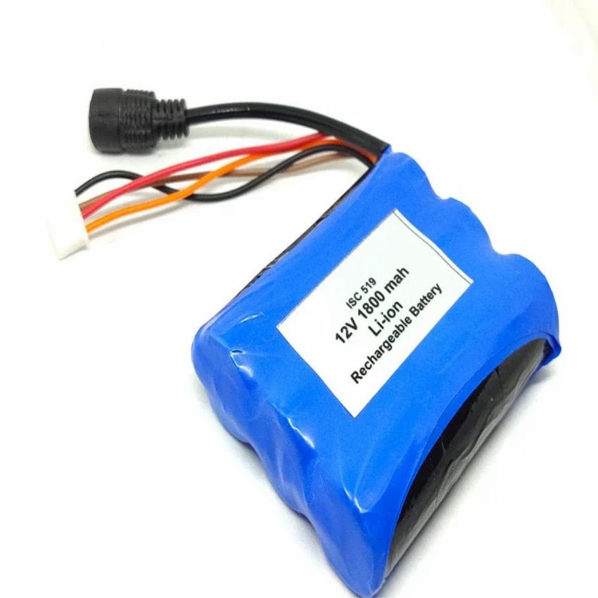 12V 6000mAh Rechargeable Lithium Ion Battery