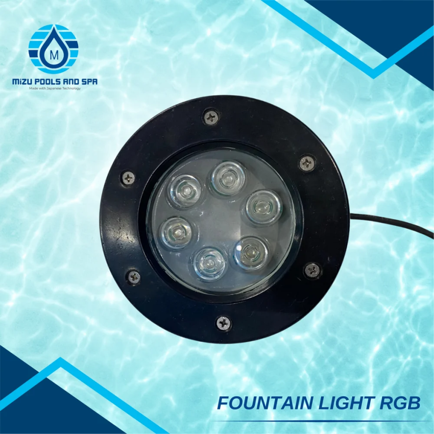 12W Stainless Steel Central Hole Nozzle Light